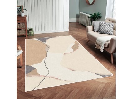 Kusový koberec WOOBTNY0203, Krémová, 160 x 250 cm  Kusový koberec - 809HFT1637