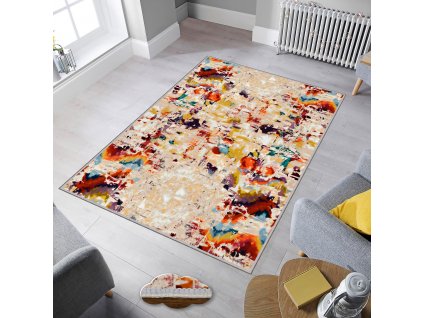 Kusový koberec WOOKECE311, Béžová, 40 x 60 cm  Kusový koberec - 708HFT1872
