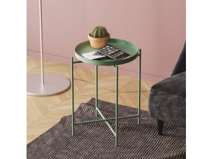 Konferenční stolek SHB-007-D, Zelená  Konferenční stolek