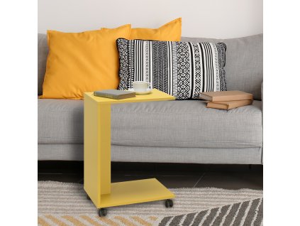Odkládací stolek SHP-108-HH-1, Žlutá  Odkládací stolek