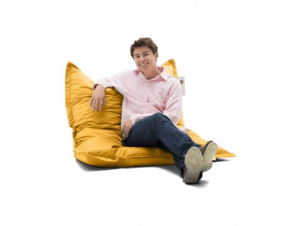 Zahradní sedací vak Cushion Pouf 100x100 - Yellow, Žlutá  Zahradní sedací vak Cushion Pouf 100x100 - Yellow, Žlutá
