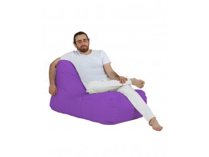 Zahradní sedací vak Trendy Comfort Bed Pouf - Purple, Purpurová  Zahradní sedací vak Trendy Comfort Bed Pouf - Purple, Purpurová
