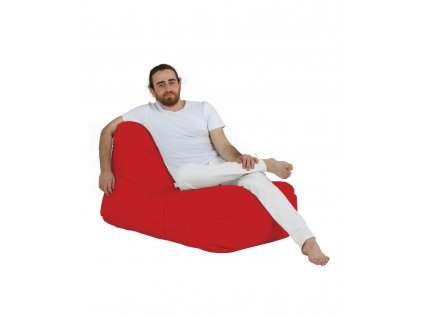 Zahradní sedací vak Trendy Comfort Bed Pouf - Red, Červená  Zahradní sedací vak Trendy Comfort Bed Pouf - Red, Červená