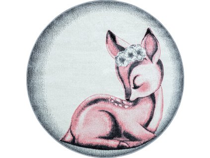 Dětský kusový koberec BAMBI 0850, Růžová Kusový koberec