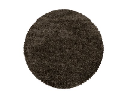 Kusový koberec FLUFFY 3500, Hnědá Kusový koberec