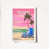 Plakát A3 Miami - 2016, Vícebarevná  Plakát A3 Miami - 2016, Vícebarevná