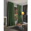 Závěs akustický s podšívkou, Acustico, Zelená Oliv (Rozměr textilu 245 cm (V), 135 cm (Š))