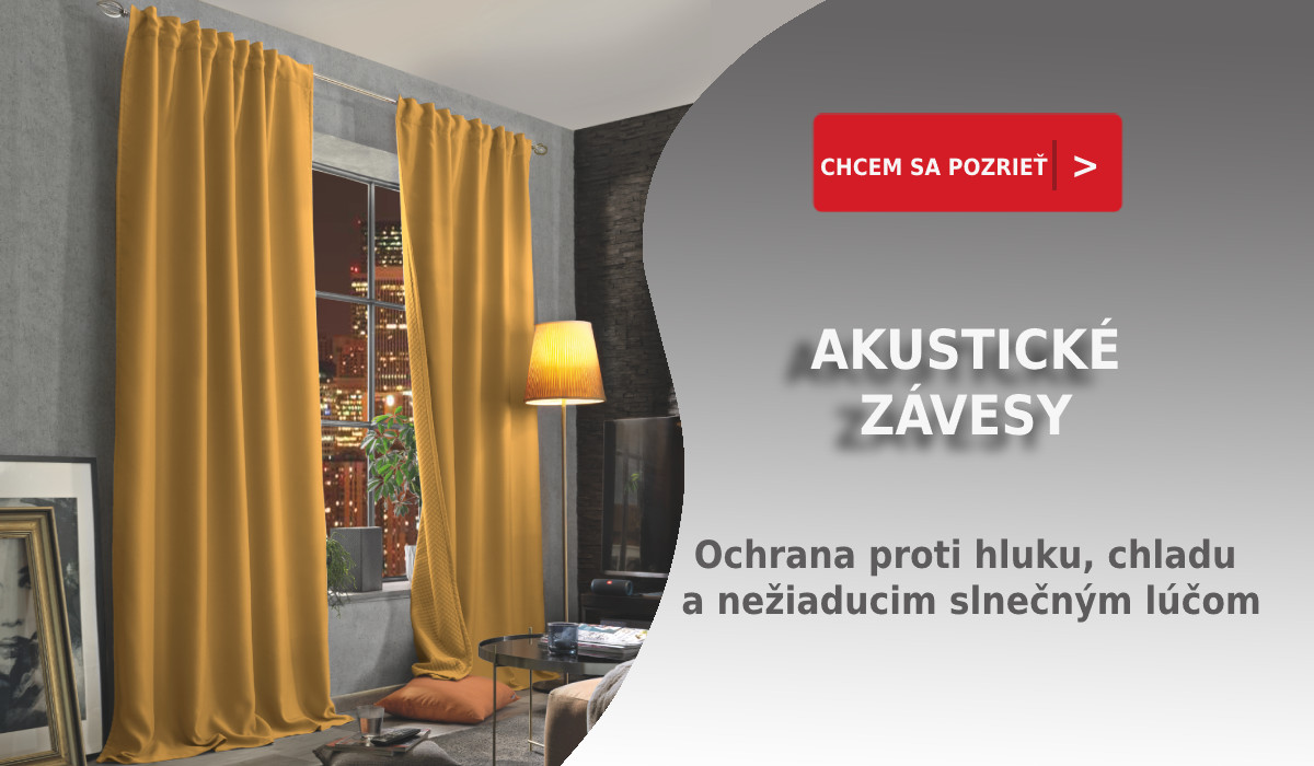 Závesy Acustico