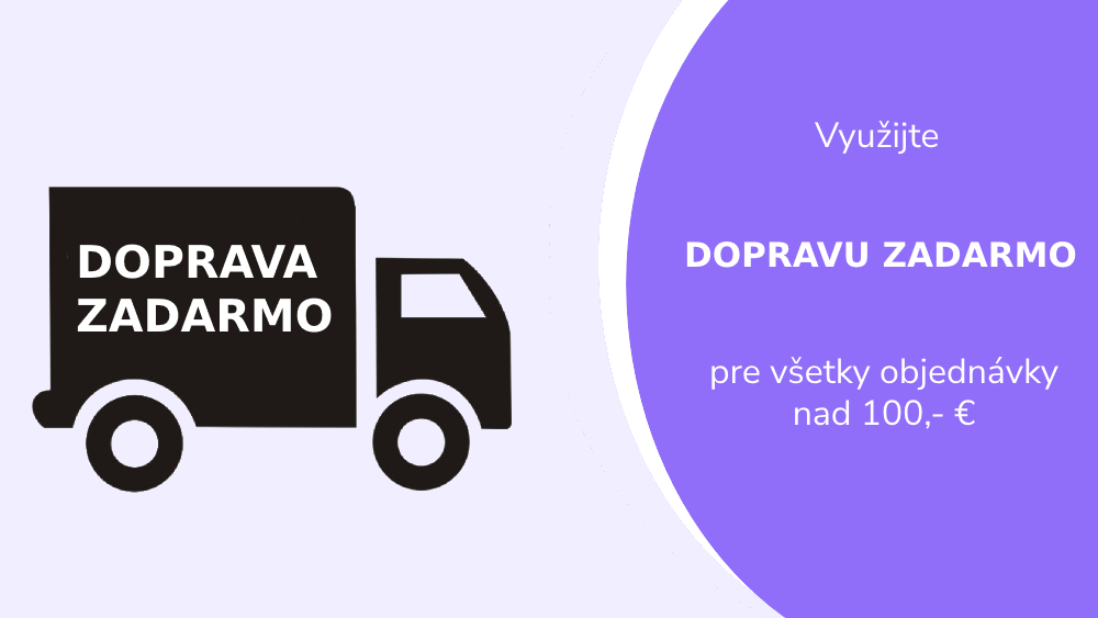 Doprava zadarmo nad 50 euro
