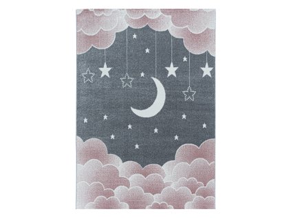 Kusový koberec FUNNY 2101, Růžová  Kusový koberec