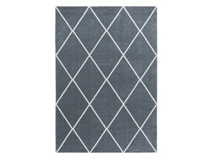 Kusový koberec RIO 4601, Stříbrná  Kusový koberec