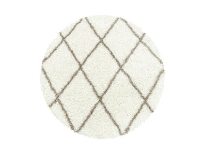 Kusový koberec ALVOR 3401, Krémová  Kusový koberec, kulatý