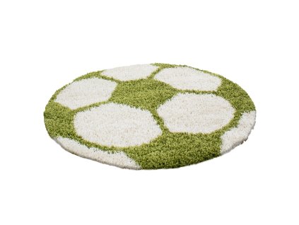 Kusový koberec FUN 6001, Zelená  Kusový koberec, kulatý