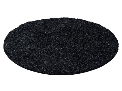 Kusový koberec LIFE 1500, Antracitová  Kusový koberec, kulatý
