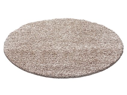 Kusový koberec LIFE 1500, Béžová  Kusový koberec, kulatý
