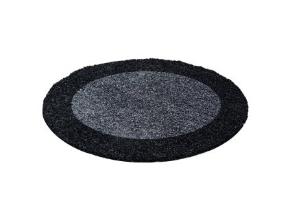 Kusový koberec LIFE 1503, Antracitová  Kusový koberec, kulatý