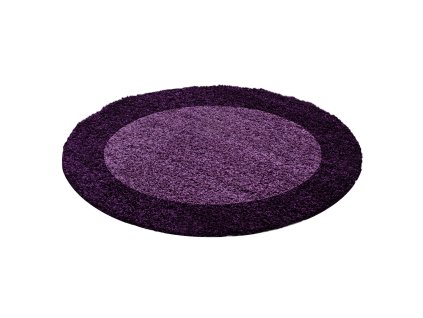 Kusový koberec LIFE 1503, Lila  Kusový koberec, kulatý