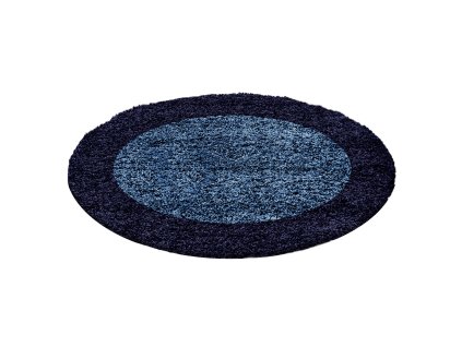 Kusový koberec LIFE 1503, Modrá  Kusový koberec, kulatý