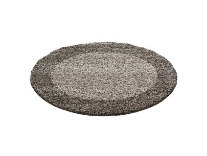 Kusový koberec LIFE 1503, Taupe  Kusový koberec, kulatý