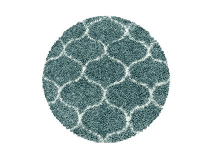 Kusový koberec SALSA 3201, Modrá  Kusový koberec, kulatý