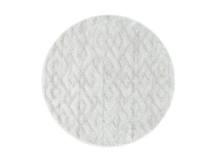 Kusový koberec PISA 4708, Krémová  Kusový koberec, kulatý