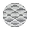 Kusový koberec PISA 4709, Okrúhly, Sivá  Kusový koberec, kulatý