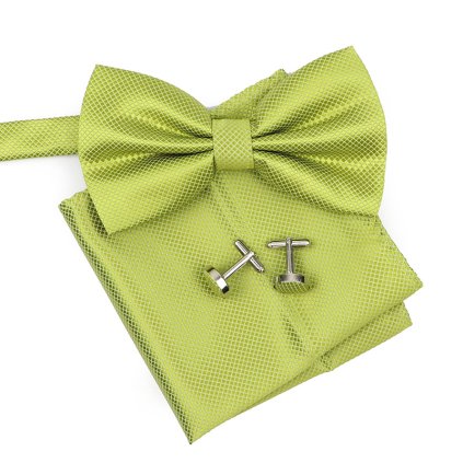 Sada s motýlkem 3v1 ve světle zelené