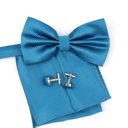 Sada s motýlkem 3v1 v tyrkysové