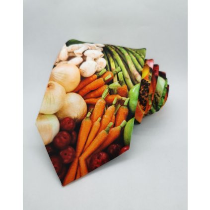 Kravata se zeleninou