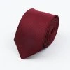 Kravata vínově červená s jemnou aplikací