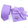 Světle fialový, lila set s kravatou