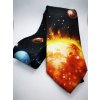 Kravata s motivem slunce a planet