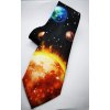 Kravata s motivem slunce a planet