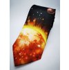 Kravata s motivem slunce a planet