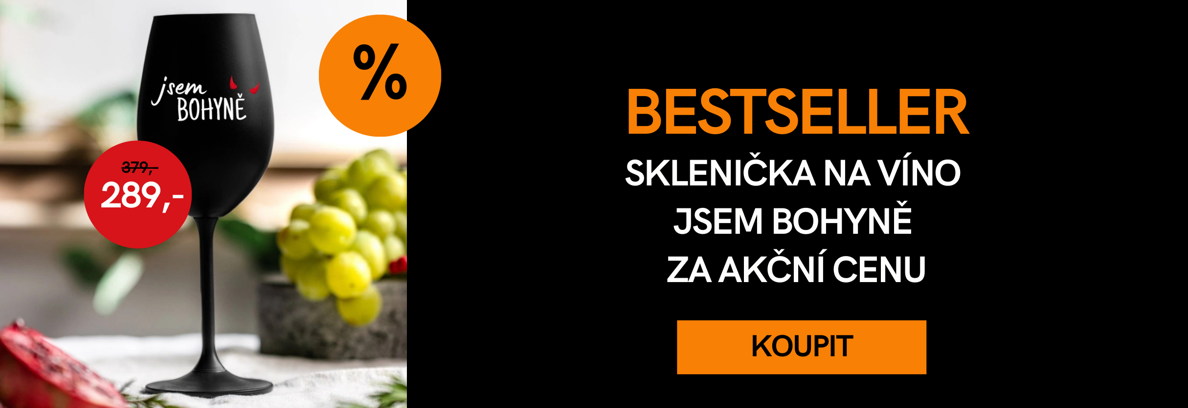 Akce černá Jsem bohyně 289,--