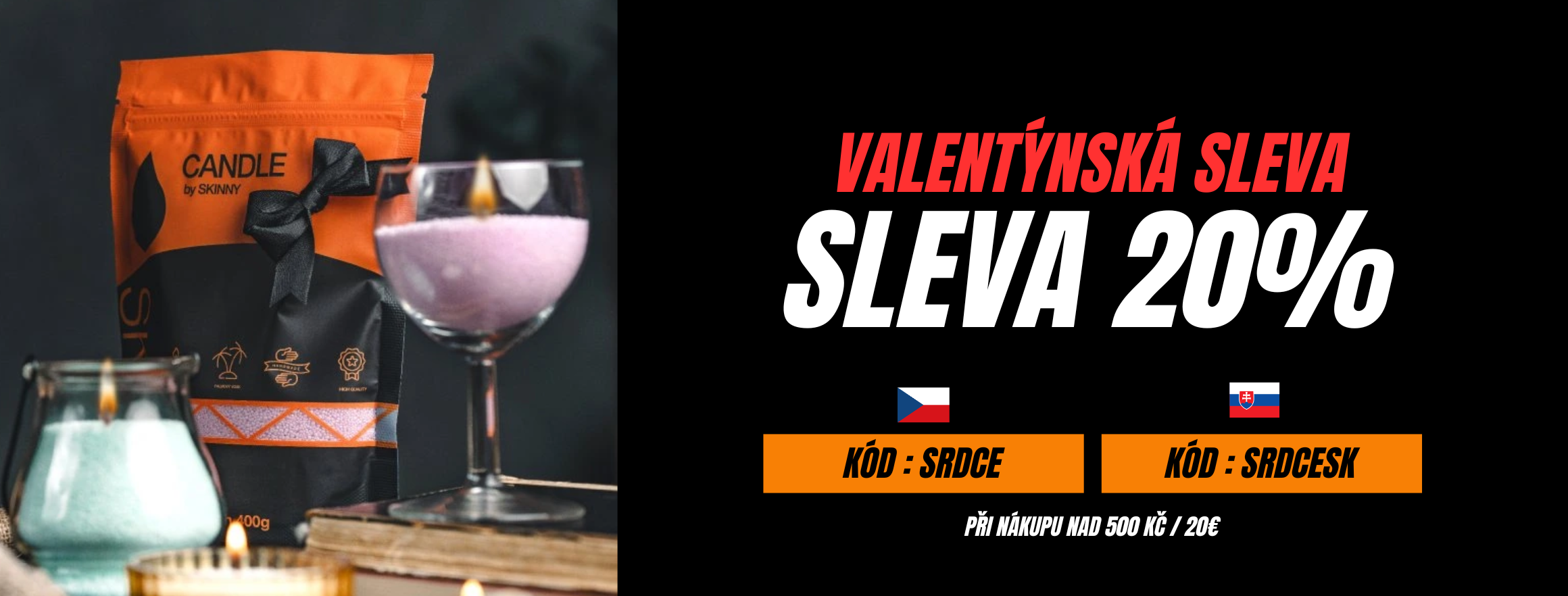 Valentýn 20% sleva