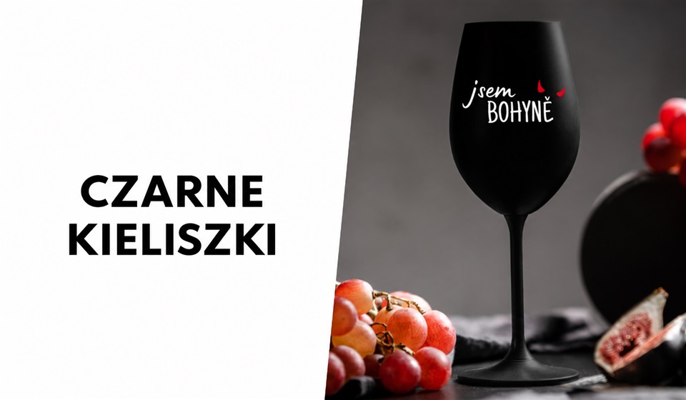 Czarne kieliszki