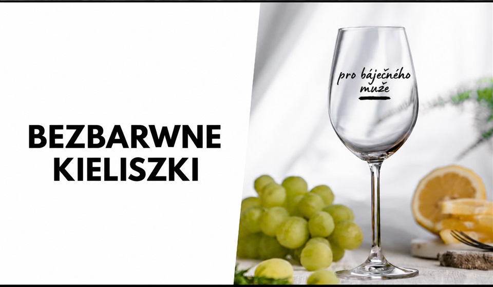Bezbarwne kieliszki