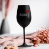 Černá sklenička na víno 350ml - PAN DOKONALÝ