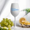 Bílá sklenička na víno 350ml - PRO NEJVĚTŠÍHO SYMPAŤÁKA