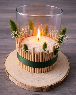 ✨ Tvoření, které tě nepřestane bavit 🕯️ Se sypkou svíčkou Candle by Skinny si vytvoříš dekoraci přesně podle sebe 🤍 Není...