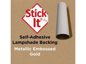 PVC fólie metalická - Gold