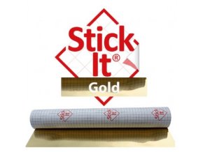 PVC fólie zrcadlová - Gold
