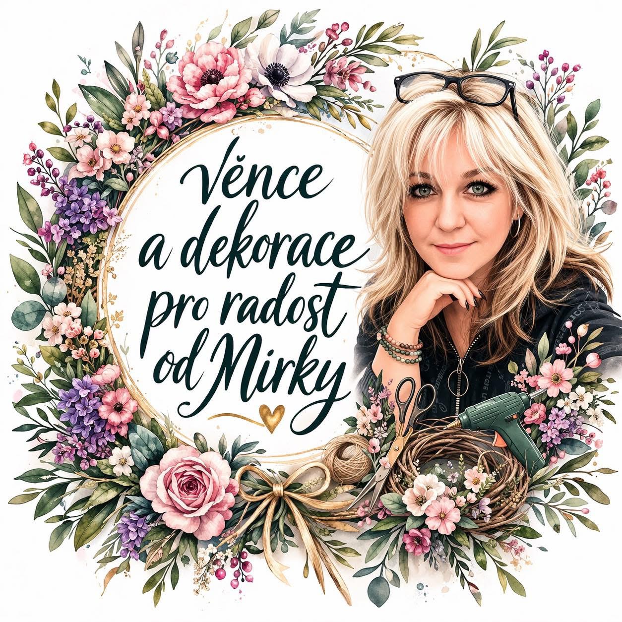 věnce a dekorace pro radost od Mirky