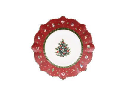 Dezertní talíř, červený, průměr 24 cm, kolekce Toy's Delight Villeroy & Boch 1