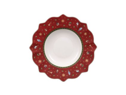 Hluboký talíř, červený, průměr 26 cm, kolekce Toy's Delight Villeroy & Boch 1