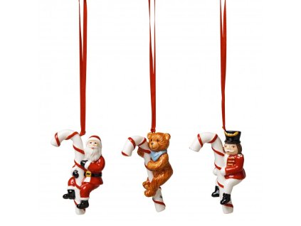 Vánoční závěsná dekorace s motivem cukrátek, 3 ks, kolekce Nostalgic Ornaments Villeroy & Boch 1
