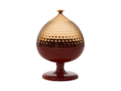 Kartell Pumo Aufbewahrungsglas 21 cm brick cola