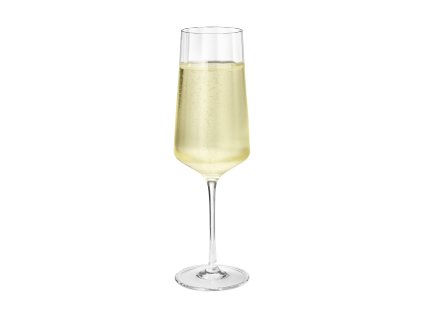 10019698 BERNADOTTE CHAMPAGNE FLUTE GLASS CRYSTALLINE 27CL 6PCS 02