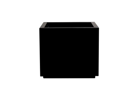Ghiveci quadrat cu auto-irrigare STEEL PLUS, diferite variante - Hobby Flower (Dimensiuni 35 x 35 x 35, Culoare antracit)